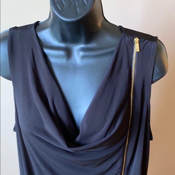 NWT CALVIN KLEIN WOMEN’S SOLID ZIPPER DRESS - Picture 3 of 12